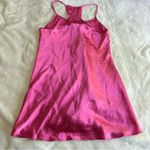 In Bloom Pink Ruffle Babydoll Slip Dress Women's Size Medium Photo 5