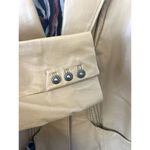 Denim & Co  Womens Jacket Fitted 1x Genuine Leather Pintuck Moto Camel Brown Photo 3