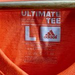 Adidas Neon Orange Athletic Short Sleeve Tee Photo 6