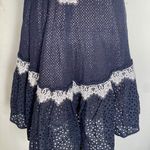 NHA KHANH Womens Dress Size 10 Bell Shaped Eyelet Lace Southernbell Bohowestern Photo 5