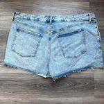 Old Navy  Blue Jean Shorts Casual Cut-Offs High Rise OG straight denim Shorts Photo 1