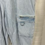 Hot Topic Light Wash Baggy Cargo Jeans Size 13 Photo 5