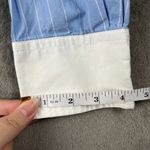 ZARA Striped Poplin Shirt Shorts Set Women’s XS Blue Two-Piece Cropped Y2K Chic Photo 6