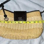 Brighton Wicker Leather Handbag Photo 7