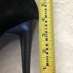 Ralph Lauren Black Suede Knee-high Boots (designer Brand) Photo 7