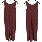 Fabletics  Grace Relaxed Jumpsuit in Color Dark Rouge Women’s Size S Photo 1