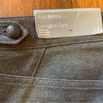 Talbots  Lexington pant NWT gray ponte knit stretch ankle skinny size 14 Photo 2
