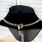 Talbots Two Tone Fancy Link Rope Chain Gold Silver Necklace Photo 3