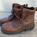 Justin Boots Justin Gypsy Steel Toe Lace Up Work Waterproof Boots 10B Photo 0