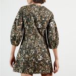 Ted Baker  London Holiiy Urban Printed Mini Dress in Khaki Size US 8 Ted‎ 3 Photo 3