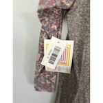 LuLaRoe Randy 3/4 Sleeve Baseball T-Shirt Top Gray Patterned Size Small S Photo 2