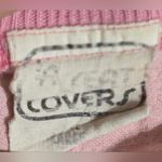 Vintage LA Seat Covers long sleeve shirt muted baby pink rough cotton Size L Photo 4