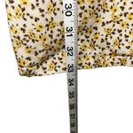 Wild Fable Yellow & Off White Floral Design Dress Women’s Size Large Casual Fit! Photo 2