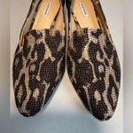 Alex Marie NEW   rhinestone leopard print loafers.size 6.5 Photo 8