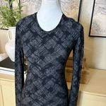 Norma Kamali Kamali Kulture Womens Black Geo Print Jersey Knit Dress Stretch Size XS Photo 1