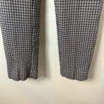 Anne Klein  Womens Brown Plaid Straight Leg Dress Work Trousers Dress Pant Sz S # Photo 4
