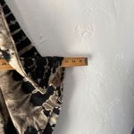 Emery Studio Tie Dye Hooded Poncho Cape Cardigan Cotton Boho Hippie Festival Brown Size undefined Photo 5