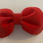 Red velvet bow Photo 0