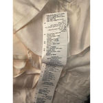 Sandro  White Long Sleeve Button-Up Blouse, Medium (NWT) Photo 6