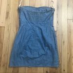 Free People  Denim Stud Dress Photo 5