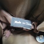 Brighton Tweed Purse Braided Leather Trim Heart Charm Brown Tan Check Photo 11