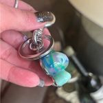 Coach Authentic COACHTOPIA Nickel /stars mushroom Colorful Keychain Photo 1