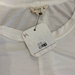 POL NWT dwb White twist Crop Top with Puff Sleeves Size M Photo 3