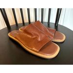 Kelsi Dagger Brooklyn brown leather slide sandals 6 Photo 8