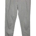 Brooks Brothers  Straight Leg Pants 4 White Gray Workwear Check Print Photo 0
