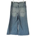 Madewell NWD Flared Wide Leg Jeans Size 27 Petite Oneida Wash Photo 4