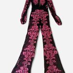 For Love & Lemons Free People Temecula Embroidered Bodysuit Jumpsuit in Size XS Photo 6