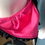 Joe Boxer Black Halter Ruffle One Piece Swimsuit Photo 3