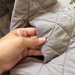 Free Country  Taupe/Lavender Quilted Lightweight Snap Button Shacket Medium Photo 10