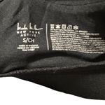 Nicole Miller  women's small black sports bra Photo 3