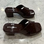 Jeffrey Campbell Brown Square Toe 2.5” Block Heel Size 7 Photo 2