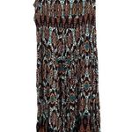 Billabong Billa Bohemian Maxi Dress Crochet Colorful Flowy Photo 0