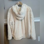Free People Movement Off The Record Fur Jacket Beige White Size XS Photo 3