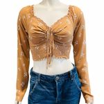 LA Hearts For PacSun Cropped Blouse Photo 0