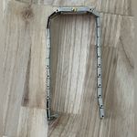 Seiko Ladies Luxury Watch Two-Tone Bracelet Black Rectangular Dial Gold Markers Photo 8