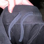 FILA Black Jogger Sweatpants Pockets Heavyweight Photo 7