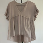Altar'd State  Beige Top Photo 0
