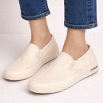 Seavees  Women's Cream Slip-On Shoes Photo 0