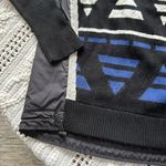 Banana Republic Windbreaker Crewneck Sweater with Geometric Pattern Photo 2