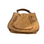 Rebecca Minkoff Vanity Saddle faux snakeskin purse Photo 8