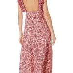 Faherty  Women’s Sz Large Organic Cotton Hyland Dress New NWT Pink Floral Tank Photo 1