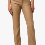 joe's jeans NWT JOE'S THE HONOR HIGH RISE VINTAGE STRAIGHT ANKLE JEANS  VEGAN LEATHER Photo 0