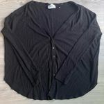 Joah Brown  black button down cardigan! Photo 3
