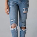 Distressed Mom Jeans Size 29 Photo 0