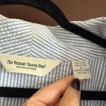 VERMONT COUNTRY STORE | Cotton Seersucker Classic Robe | Medium Blue Photo 4