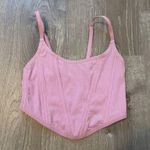 Pink Corset tank top Photo 1